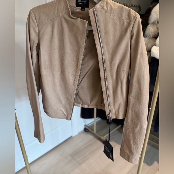 NWT fitted 100% leather jacket - Picture 7 of 13